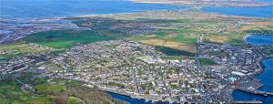 Photo by Chris Murray - Stornoway from the air